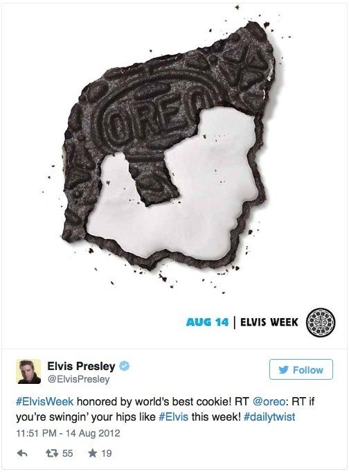 oreo campaign elvis