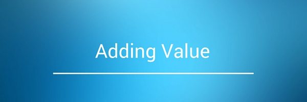 Adding Value