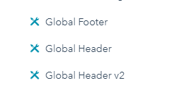 Global modules CLEAN theme folder