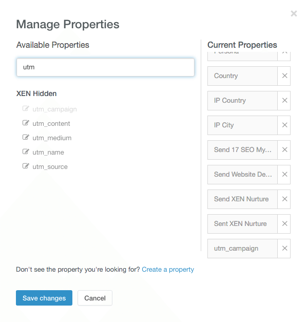 HubSpot CRM contact fields