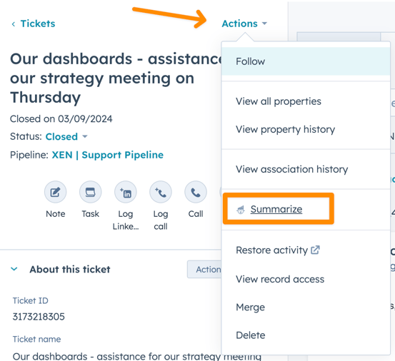 hubspot-ticket-summarise-1