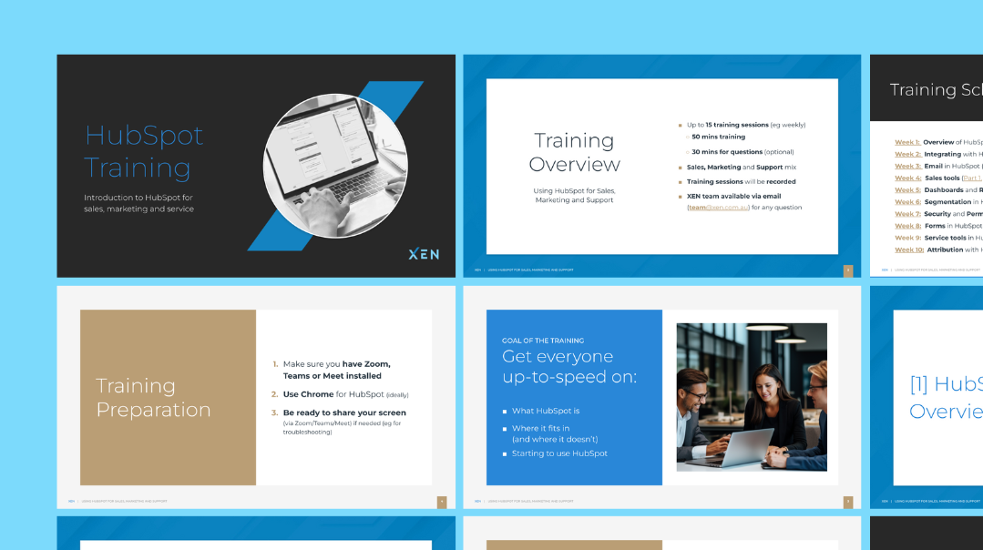 HubSpot Training Deck